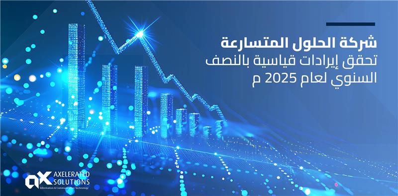 الحلول المتسارعة تحقق نموًا قياسيًا في النصف الأول من 2025