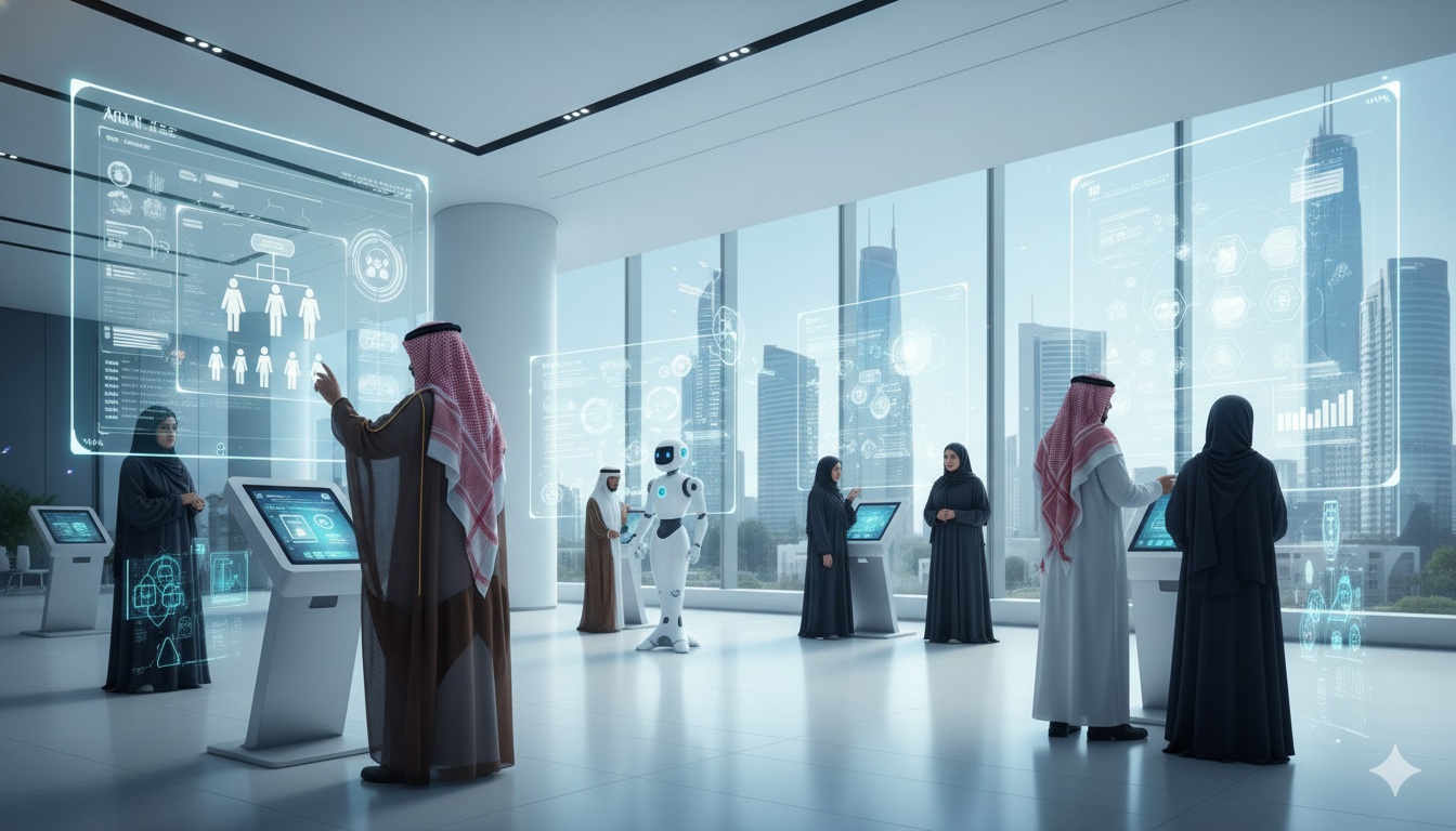 الذكاء الاصطناعي في السعودية ودوره في تطوير الخدمات الحكومية